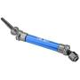 keyren Rear Drive Shaft RC Truck Drive Shaft, 2pcs SLA031 Upgrade Parts CVD Transmission Axle, Metal for Traxxas Slash 4X4 1/10 Truck RC Car(SLA031NB Dark Blue)