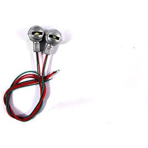 Mato Metal Headlight with LED Light for henglong 3818 1 16 RC German Tiger 1 Tank Model Metal Upgraded Parts