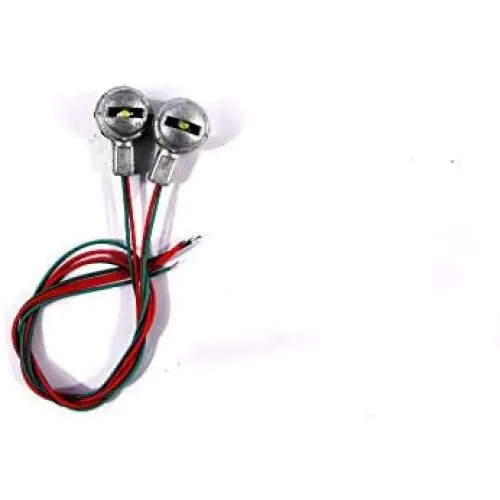 Mato Metal Headlight with LED Light for henglong 3818 1 16 RC German Tiger 1 Tank Model Metal Upgraded Parts