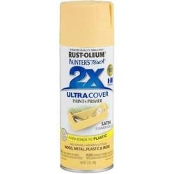 Rust-Oleum 249064 Painters Touch 2X Ultra Cover, 12 Oz, Satin Summer Squash-1 Bottle