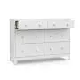 Storkcraft Moss 6 Drawer Universal Double Dresser (White) - Bedroom Furniture Storage, Modern Farmhouse Style, Sturdy and Durable Wood Construction, 6 Deep Spacious Drawers, Steel Hardware Storkcraft Moss 6 Drawer Universal Double Dresser (White) - Bedroom Furniture Storage, Modern Farmhouse Style, Sturdy and Durable Wood Construction, 6 Deep Spacious Drawers, Steel Hardware