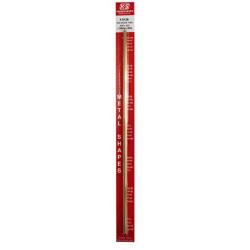 K & S PRECISION METALS 8126 3PK3/32 x 12 BRS RND Tube, Pack of 3