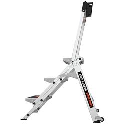 Little Giant Ladders, Safety Step, 3-Step, 3 foot, Step Stool, Aluminum, Type 1A, 300 lbs weight rating, (10310BA)