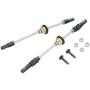 Tongina Upgrade Metal Front Rear Bridge Axle Differential Diff Set for WPL B14 C14 C24 - Metal Differential with Bearing