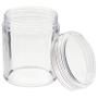 Juvale Plastic Canning Jars with Lids for Slime, Craft Storage, Beauty Products (1.2 oz, 35 Pack) Juvale Plastic Canning Jars with Lids for Slime, Craft Storage, Beauty Products (1.2 oz, 35 Pack)