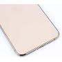 Group Vertical Replacement Back Glass Full Midframe Assembly Compatible with Apple iPhone 11 Pro Max (A2161, A2220, A2218) (6.5'') (Gold)