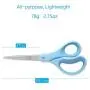 LIVINGO Scissors, 8'' Scissors All Purpose 3-Pack, Titanium Ultra Sharp Scissors for Office Home School Sewing Fabric Craft Supplies, Professional Stainless Steel Blades Shears, Comfort Soft Grip