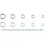 Anezus Jump Rings for Jewelry Making Supplies with Jump Ring Pliers (1200Pcs Dull Silver and Bright Silver) Anezus Jump Rings for Jewelry Making Supplies with Jump Ring Pliers (1200Pcs Dull Silver and Bright Silver)