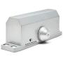 Door Closer FS-1306 Automatic Adjustable Closers Grade 3 Spring Hydraulic Auto Door-Closer with Easy Installation Life Size Fitting Template & Instructions Silver Aluminium
