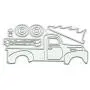 W-HELLO Truck DIY Metal Cutting Dies Stencil Scrapbooking Album Paper Card Craft Decor DIY Paper Cards Making W-HELLO Truck DIY Metal Cutting Dies Stencil Scrapbooking Album Paper Card Craft Decor DIY Paper Cards Making