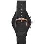 Fossil Mens Sport Metal and Silicone Touchscreen Smartwatch with Heart Rate, GPS, NFC, and Smartphone Notifications
