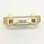 TOPCAD 135g Heavy-Duty Brass Front Bumper, Metal Brass Front Bumper Bracket, Parts for TRX4 1/10 RC Tracked Vehicles