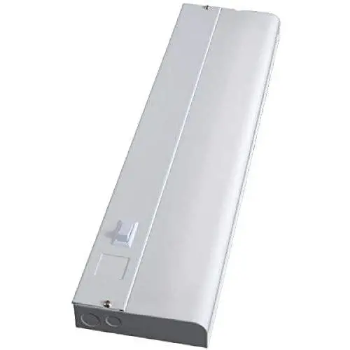 GE Advantage 18 Inch Fluorescent Under Cabinet Light Fixture, Direct Wire Light Bar, Warm White, Metal Housing, Bulb Included, Perfect for Kitchen, Garage, Basement, Workbench, 16547 GE Advantage 18 Inch Fluorescent Under Cabinet Light Fixture, Direct Wire Light Bar, Warm White, Metal Housing, Bulb Included, Perfect for Kitchen, Garage, Basement, Workbench, 16547