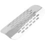 Universal Metal Exhaust Heat Shield Automotive, Motorcycle Motorbike Exhaust Muffler Pipe Heat Shield Heat Insulation Cover Heel Guard Silencer Heat Protection(Silver)