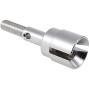 Metal Wheel Axle Shaft 02033 Upgrade Parts for 1/10 HSP Redcat Monster Truck (Silver, Set of 4)