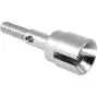 Metal Wheel Axle Shaft 02033 Upgrade Parts for 1/10 HSP Redcat Monster Truck (Silver, Set of 4)