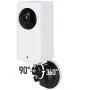 Wasserstein Adjustable Metal Mount with Universal Screw Compatible with Wyze Cam Pan - Extra Flexibility for Your Wyze Cam Pan (2-Pack, White)