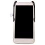 Velaurs Mobile Phone Holder, Mobile Phone Bracket, Anti-Skid Adjustable 360° Rotating Metal Bike for Electric Bike Bicycle Bicycle Part Cycling Mobile Phone Mount