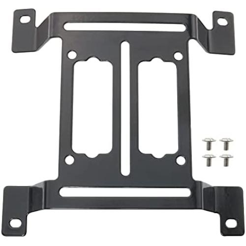 CZQC Water Pump Bracket 120mm Water Cooling Pump Radiator Support Holder Water Drainage Tank Reservoir Bracket Fan Holder Mount Stand
