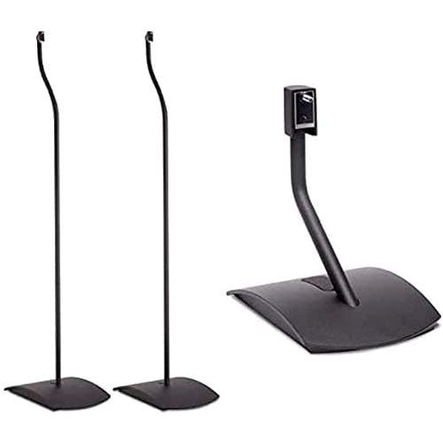 Bose UFS-20 Series II Universal Floor Stands, Black - 722139-0010 Bundle with Bose UTS-20 Series II Universal Table Stand