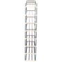 Shoe Rack with 8 Shelves-Eight Tiers for 48 Pairs-For Bedroom, Entryway, Hallway, and Closet- Space Saving Storage and Organization by Home-Complete