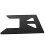 BCZAMD Upgrade Y Carriage Anodized Aluminum Plate for A8 Hotbed Support for Anet A8 A6 3D Printers Heated Bed 219x219x3mm-Black