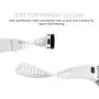 Wizvv Compatible Bands Replacement for Garmin Vivosmart HR, with Metal Buckle Fitness Wristband Strap (8 Colors)