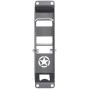 u-Box Door Hinge Step, Metal Folding Foot Pedal w/Star Sign for 2018 2019 2020 Jeep Wrangler JL-1pcs