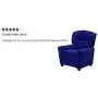 Flash Furniture Contemporary Blue Microfiber Kids Recliner with Cup Holder Flash Furniture Contemporary Blue Microfiber Kids Recliner with Cup Holder