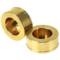 Ky-RC 1/10 1/8 RC Car Climber Hub Brass Counterweight,Suitable for 1.9 Metal Hub 2.2 Metal Hub Scx10 Trx4 Axial SCX10 II 90046 90047(2pcs) (88g(1pcs))