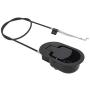 Leen4You Recliner Replacement Parts Universal Metal Recliner Sofa Couch Release Lever Pull Handle Cable Wire Funiture Replacement,Black