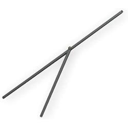 for Coleman 10 x 10 Straight Leg Instant Canopy Gazebo 43 3/4'' Peak Truss Bars with Support Replacement Parts