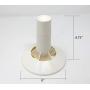 U-nitt ML702 Metal Jumbo Large Yarn/Wool/String/Fiber Ball Winder Hand Operated 10oz