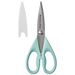 KitchenAid All Purpose Shears with Protective Sheath, 8.72-Inch, Aqua Sky