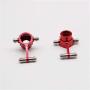 Katigan Metal Full Set Upgrade Parts Shock Absorber for Wltoys 1/28 K969 K979 K989 K999 P929 P939 Rc Car Parts,Red