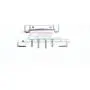 for Traxxas Ford GT 4-Tec 2.0 (83056-4) Upgrade Parts Aluminum Front Lower Suspension Mount - 1 Set Gray Silver
