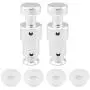 Alamic Replacement Float Valve for Instant Pot Duo 3, 5, 6 Qt, Duo Plus 3, 6 Qt, Ultra 3, 6, 8 Qt, Lux 3 Qt - 2 Float Valves 4 Silicone Caps Alamic Replacement Float Valve for Instant Pot Duo 3, 5, 6 Qt, Duo Plus 3, 6 Qt, Ultra 3, 6, 8 Qt, Lux 3 Qt - 2 Float Valves 4 Silicone Caps