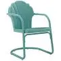 Crosley Tulip 2 Piece Chair Set Pastel Blue Satin Crosley Tulip 2 Piece Chair Set Pastel Blue Satin