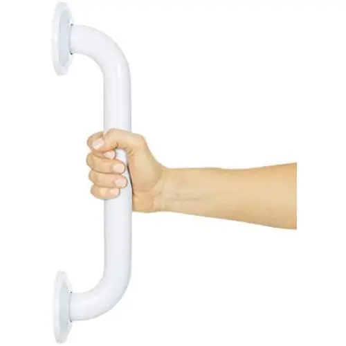Vive Metal Grab Bar (12 Inch) - Balance Handrail Shower Assist - Bathroom, Bathtub Mounted Safety Hand Support Rail - Stainless Steel Wall Mount for Handicap, Bath Handle, Elderly, Disabled, Injury Vive Metal Grab Bar (12 Inch) - Balance Handrail Shower Assist - Bathroom, Bathtub Mounted Safety Hand Support Rail - Stainless Steel Wall Mount for Handicap, Bath Handle, Elderly, Disabled, Injury
