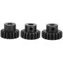 Motor Pinion Gear, M1 ￠5mm 17T-19TT 20T-22T RC Metal Pinion Motor Gear Set for 1/8 RC Buggy Truck Car (20T-22T)