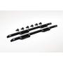 N-FAB EPYX Cab Length Step, Textured Black | EXD09CC-TX | fits Dodge 1500, 10-18 RAM 2500 / 3500 Crew Cab All Beds 09-15.5