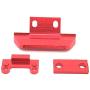 SONPP Metal 144001-1257 Anti Collision Bumper Upgrade Parts for 144001 1/14 RC Car Upgrade Spare Parts,Red