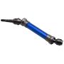 BQLZR Dark Blue Steel SLA032 Front & Rear Universal Drive Shaft for TRAXXAS Slash 4X4 RC1:10 Rally Car Pack of 4