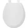BEMIS 500EC 390 Toilet Seat with Easy Clean & Change Hinges, ROUND, Durable Enameled Wood, Cotton White BEMIS 500EC 390 Toilet Seat with Easy Clean & Change Hinges, ROUND, Durable Enameled Wood, Cotton White
