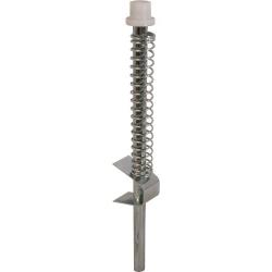 Prime-Line Products N 6729 Prime Line N6729 Top Pivot/Guide Pin, 3/8, 5/16 in Cap L, 1/4 in Dia Rod, Steel, 5-5/8", Mill