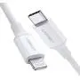 UGREEN USB-C to Lightning Cable 6FT MFi-Certified Power Delivery Fast Charging Sync with Type C PD Charger for iPhone 12 Mini 12 Pro Max 11 Pro Max XR 8 Plus AirPods iPad UGREEN USB-C to Lightning Cable 6FT MFi-Certified Power Delivery Fast Charging Sync with Type C PD Charger for iPhone 12 Mini 12 Pro Max 11 Pro Max XR 8 Plus AirPods iPad