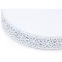 VILAVITA 3-Piece Cake Stand Set Round Metal Cake Stands Dessert Display Cupcake Stands, White VILAVITA 3-Piece Cake Stand Set Round Metal Cake Stands Dessert Display Cupcake Stands, White