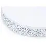 VILAVITA 3-Piece Cake Stand Set Round Metal Cake Stands Dessert Display Cupcake Stands, White