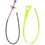 Flexible Grabber Claw Pick Up Reacher Tool With 4 Claws Bendable Hose Pickup Reaching Assist Tool for Litter Pick, Home Sink, Drains, Toilet (35.4inch)
