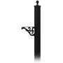 Salsbury Industries 4845BLK Decorative Victorian Mailbox Post